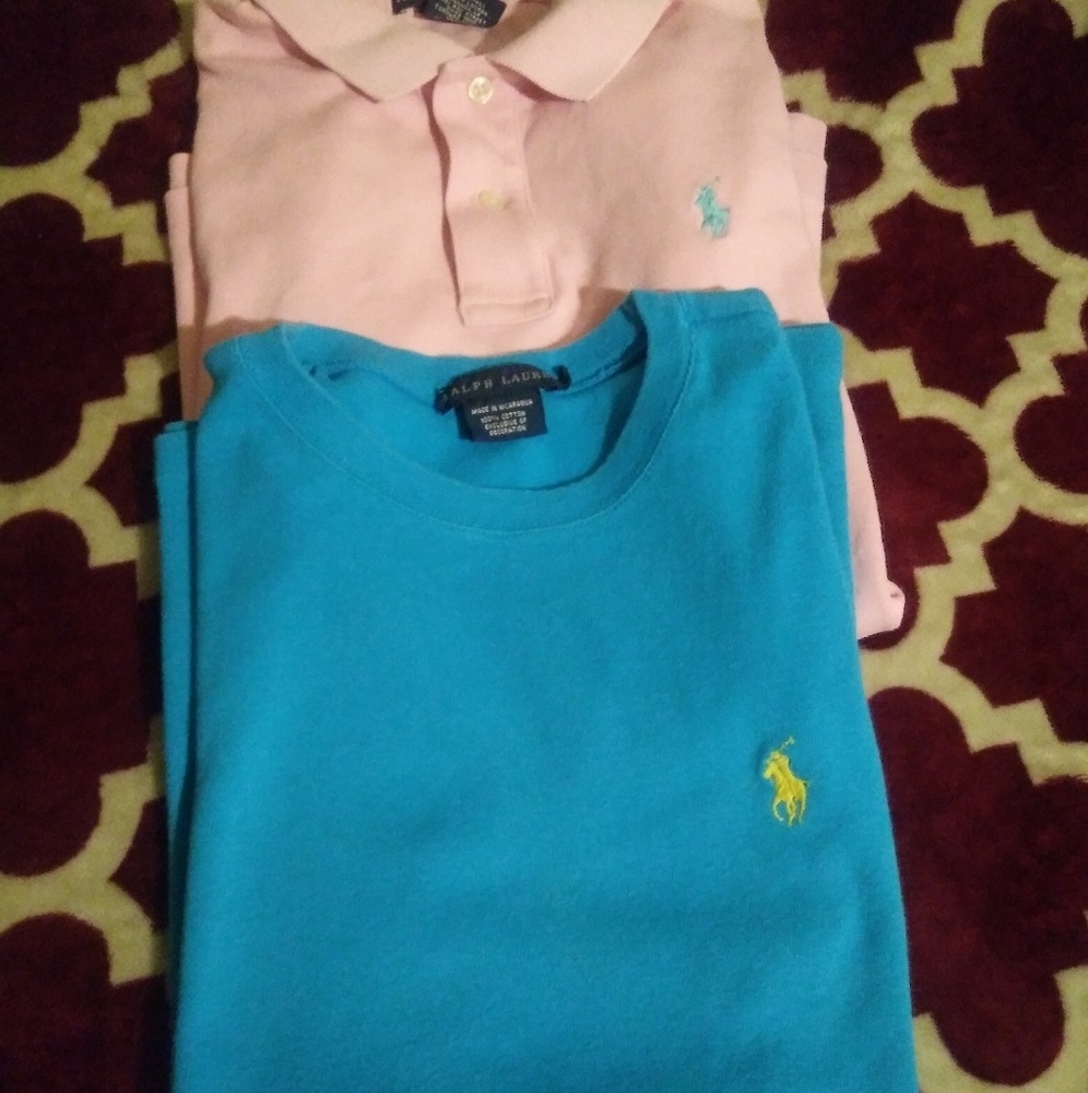 Bundle of 2 polo short sleeve t-shirts